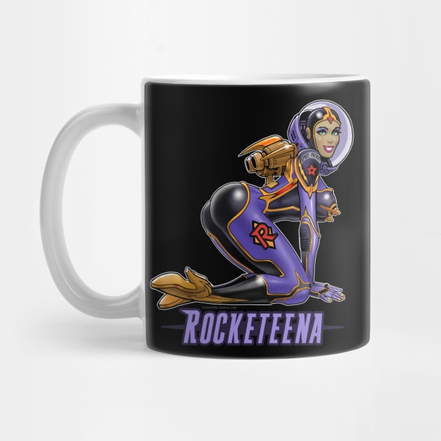 ROCKETEENA the Rocket Girl by Zeleznik